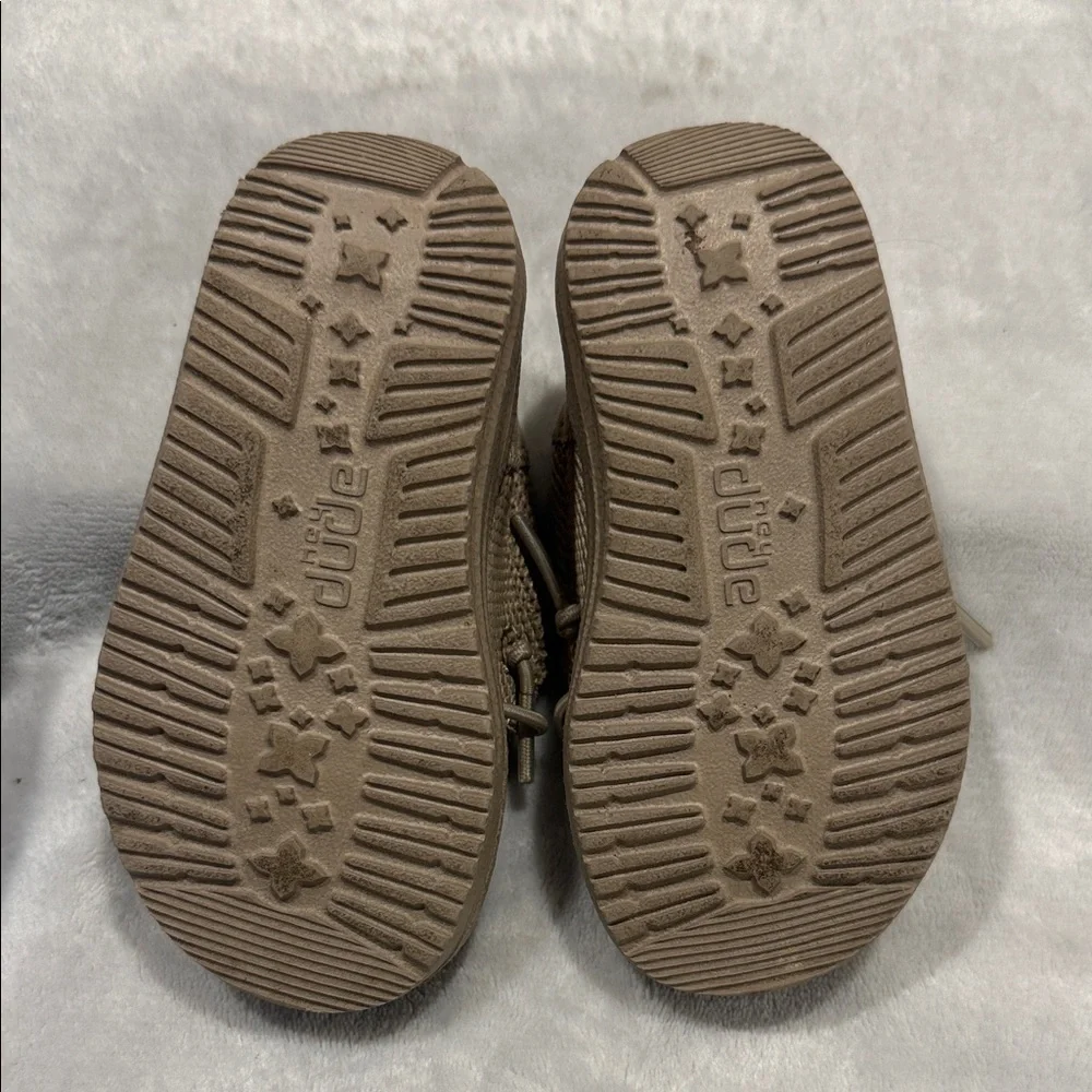 Hey Dude Kids Tan Moccasins - Size 5c
